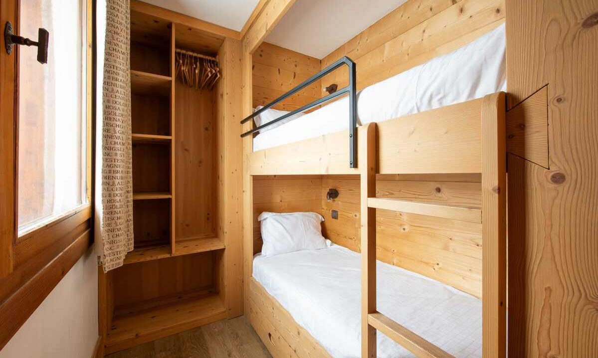Bunk Beds in Chalet Chloe Val Thorens