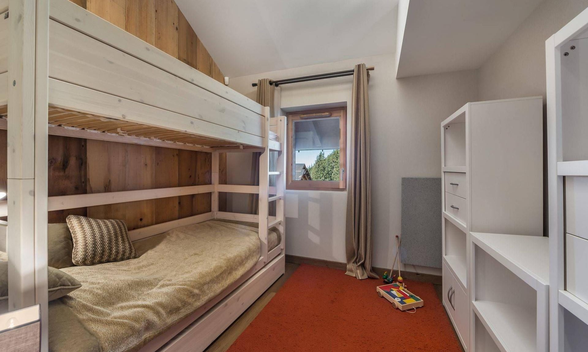 The Bunk room in Apartment Aspen Park 61 in Meribel