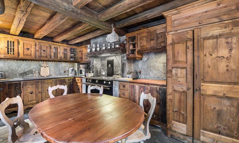 The Kitchen in Chalet Colorado Meribel