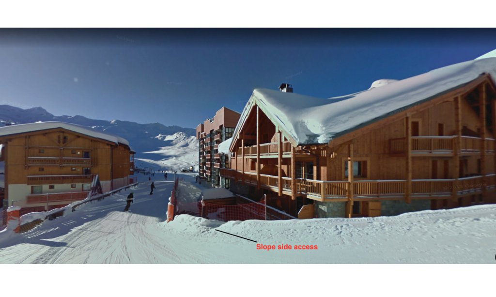 The Piste access for Catered Chalet Sabot Val Thorens The Piste access for Catered Chalet Sabot Val Thorens