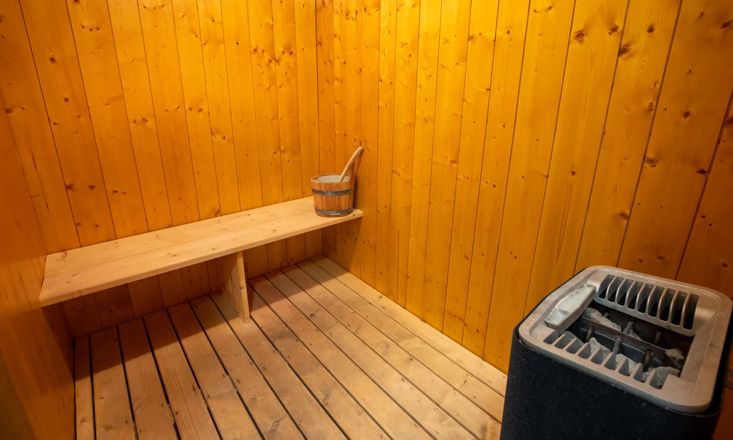 Tha Sauna in Chalet Serpolet Meribel Centre