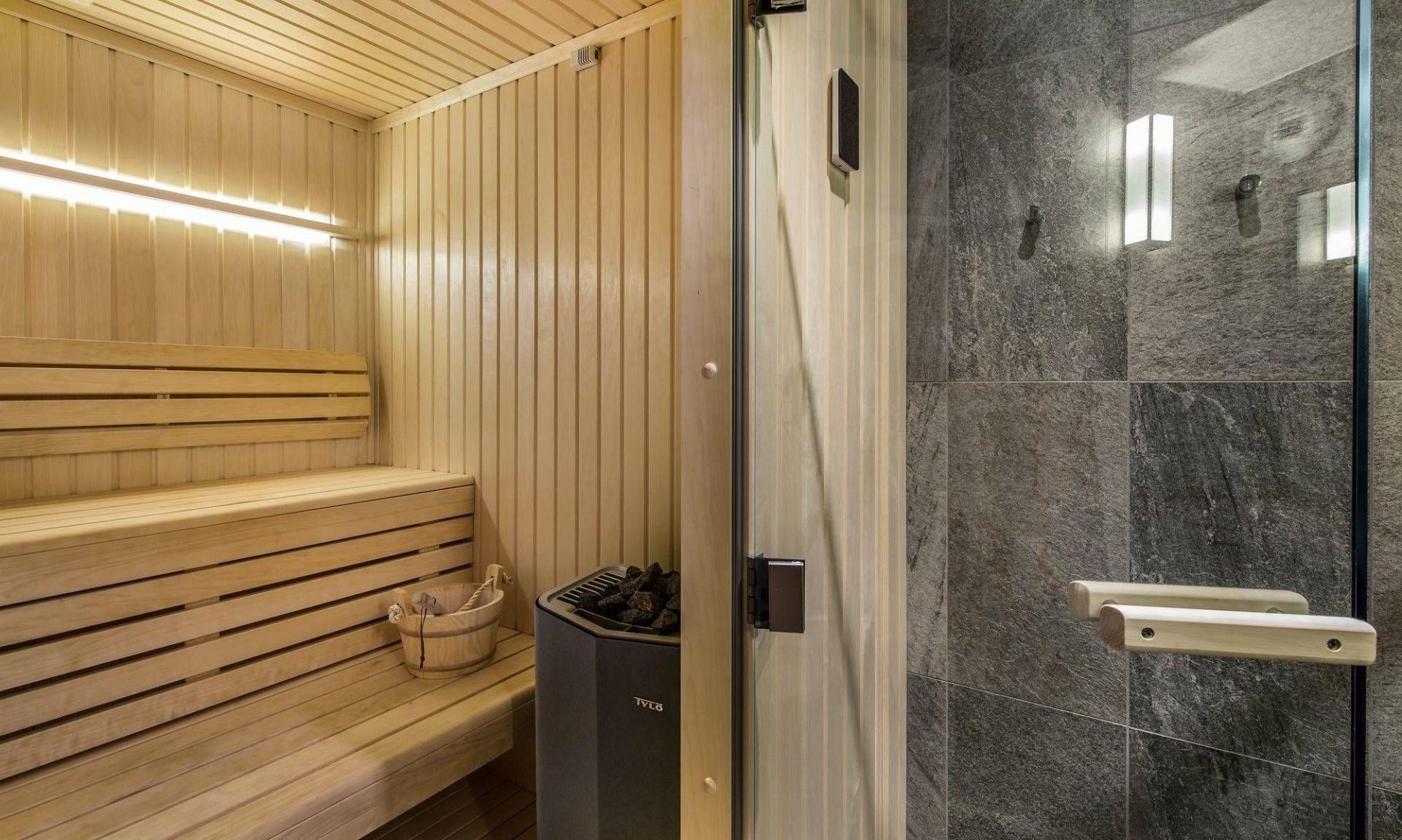 The private Sauna in Apartment Aspen Park 61 Meribel