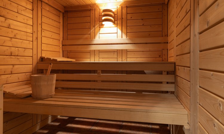 The Sauna in Chalet Oxalys Meribel The Sauna in Chalet Oxalys Meribel