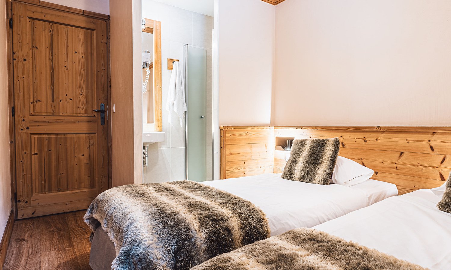 One of the Bedrooms in Chalet Jakub Val Thorens