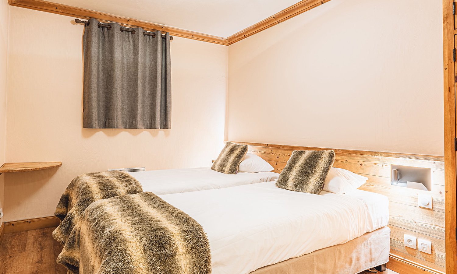 One of the Bedrooms in Chalet Jakub Val Thorens