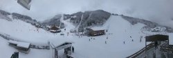 The Chaudanne area in Meribel 8th December 2024