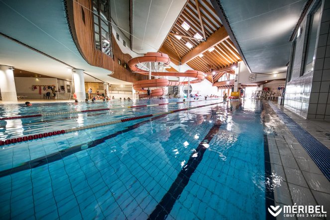 The Pool in the Olympic Centre in Meribel - Photo Méribel Tourisme Sylvain Aymoz