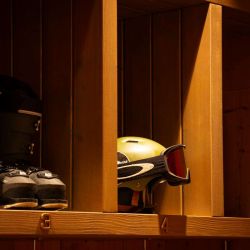 The Boot room in Chalet L'Ancolie Meribel
