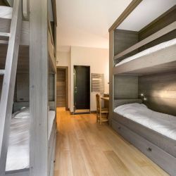 The Bunk Bedroom in Apartment Aspen Lodge 11 Meribel