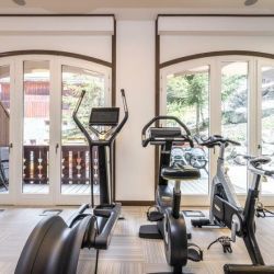 The Fitness area in Residence Aspen Lodge in Meribel