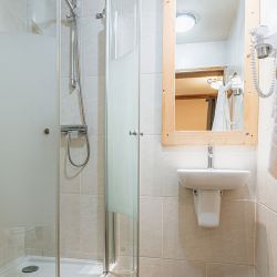 A Shower room in Chalet Jakub Val Thorens