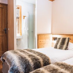 One of the Bedrooms in Chalet Jakub Val Thorens