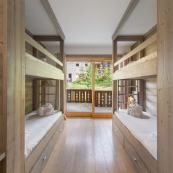 The Bunk Bedroom in Apartment Aspen Lodge 11 Meribel