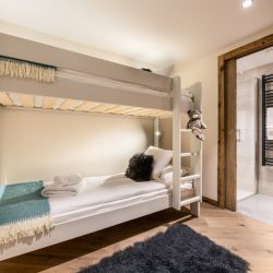 A Bunk bedroom in the Residence Falcon Lodge Meribel