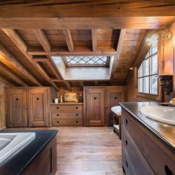 One of the Bathrooms in Chalet Colorado Meribel