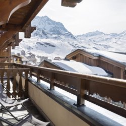 an apartment Balcony in Les Balcons de Val Thorens