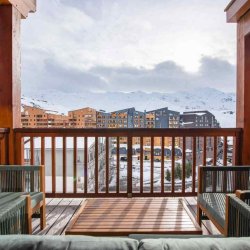 The Balcony at Chalet Chalet in Val Thorens