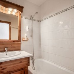 A Bathroom in Catered Chalet Bonhomme Val Thorens