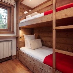 The Bunk room in Chalet Trois Ours Meribel Centre