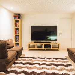 The Cinema Room in Chalet Virage in Meribel Centre