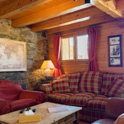 The Living area in Apartment Jardin d'Eden in Meribel