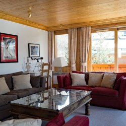The living area in Apartment Grand Meribel Centre