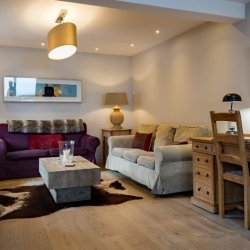 The comfortable Livving area in Chalet Montana in Meribel Centre