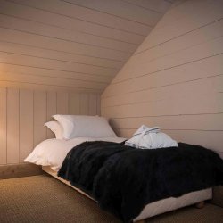  Mezzanine are with a Single bed in Chalet Brioche, Meribel