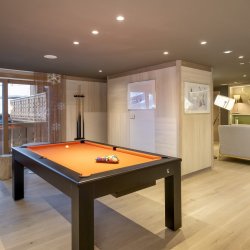 The Pool table in Residence L'Hevana Meribel