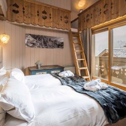 A Twin/Double Bedroom in Chalet Brioche Meribel