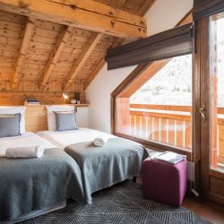 Twin Bedroom Chalet Impala Lodge Meribel La Gittaz