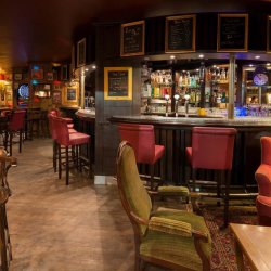 The bar area in Residence Val 2400 in Val Thorens