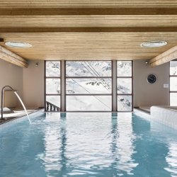 The Swimming pool at Les Balcons de Val Thorens