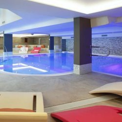 The indoor Swimming pool in Residence L'Hevana Meribel
