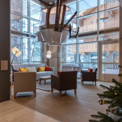 The Reception area in Residence L'Hevana Meribel