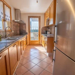 The Kitchen area in Chalet Serpolet Meribel Centre