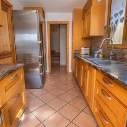 The Kitchen in Chalet Serpolet Meribel Centre