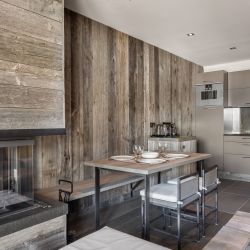 The Dining area in Apartment Aspen Park 52 Meribel