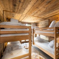 A Bunk bedroom in Falcon Lodge Meribel